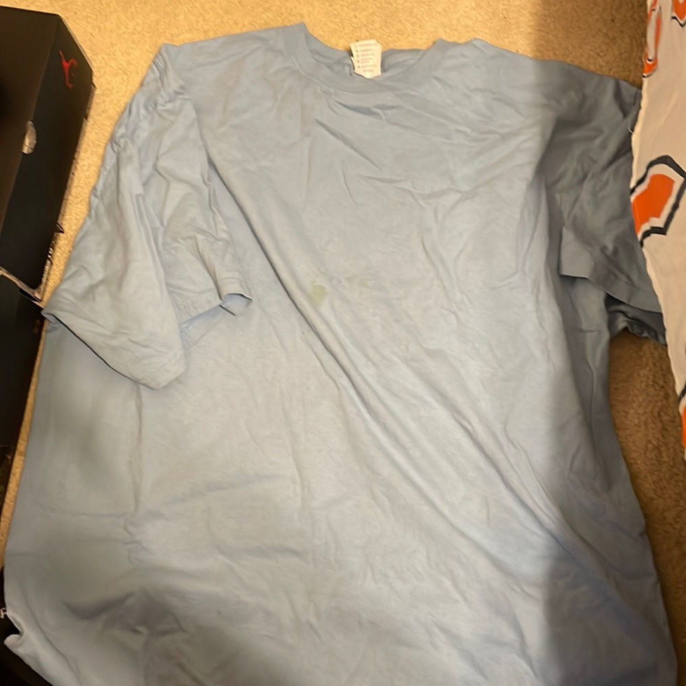 Light blue t shirt